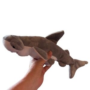 Hammerhead Shark Wildlife Tree Bonnethead Plush 12" Gray Soft Stuffed Animal